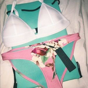 Triangl Two Piece Neoprene Bikini